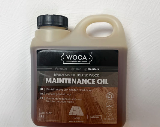WOCA Maintenance Oil - Revitalisierung von geölten Holzböden
